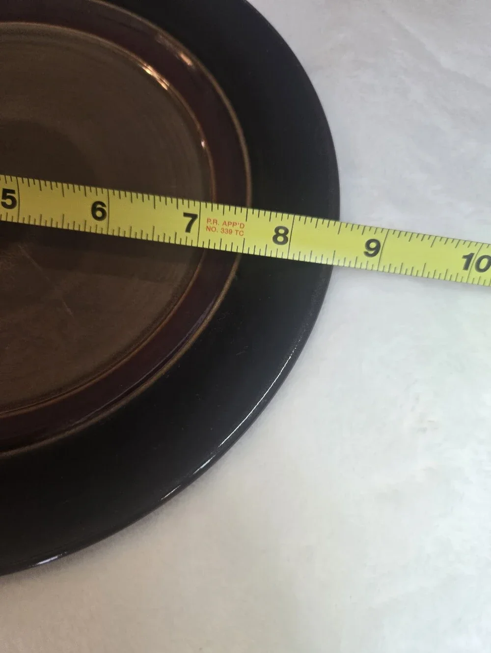 Pier 1 Zahara Reactive Stoneware Salad Plates 8.5